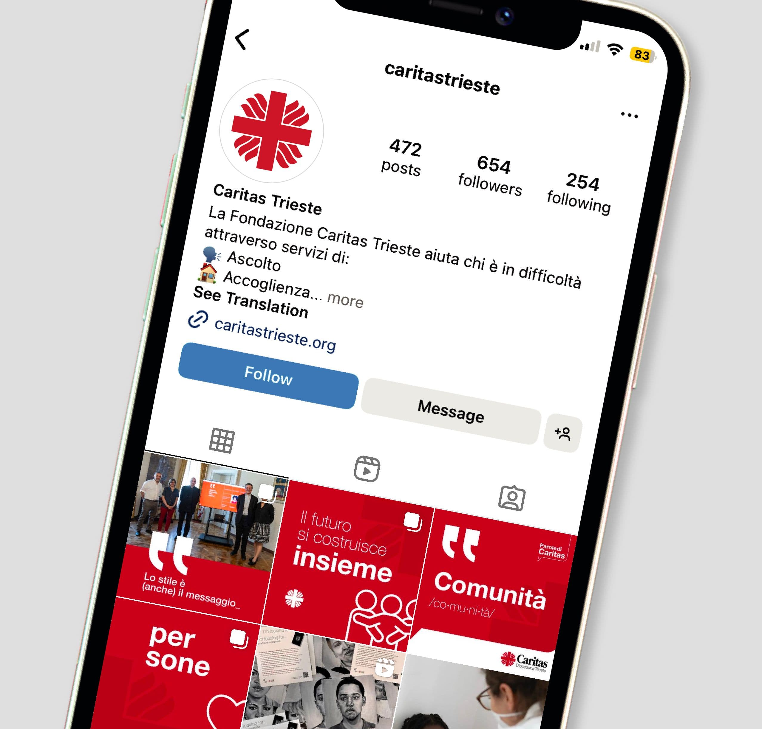 Caritas Diocesana Trieste - Digital strategy Caritas Diocesana Trieste - Digital strategy